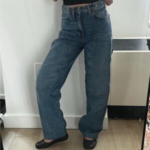 Zara Jeans in Washed Blue Denim